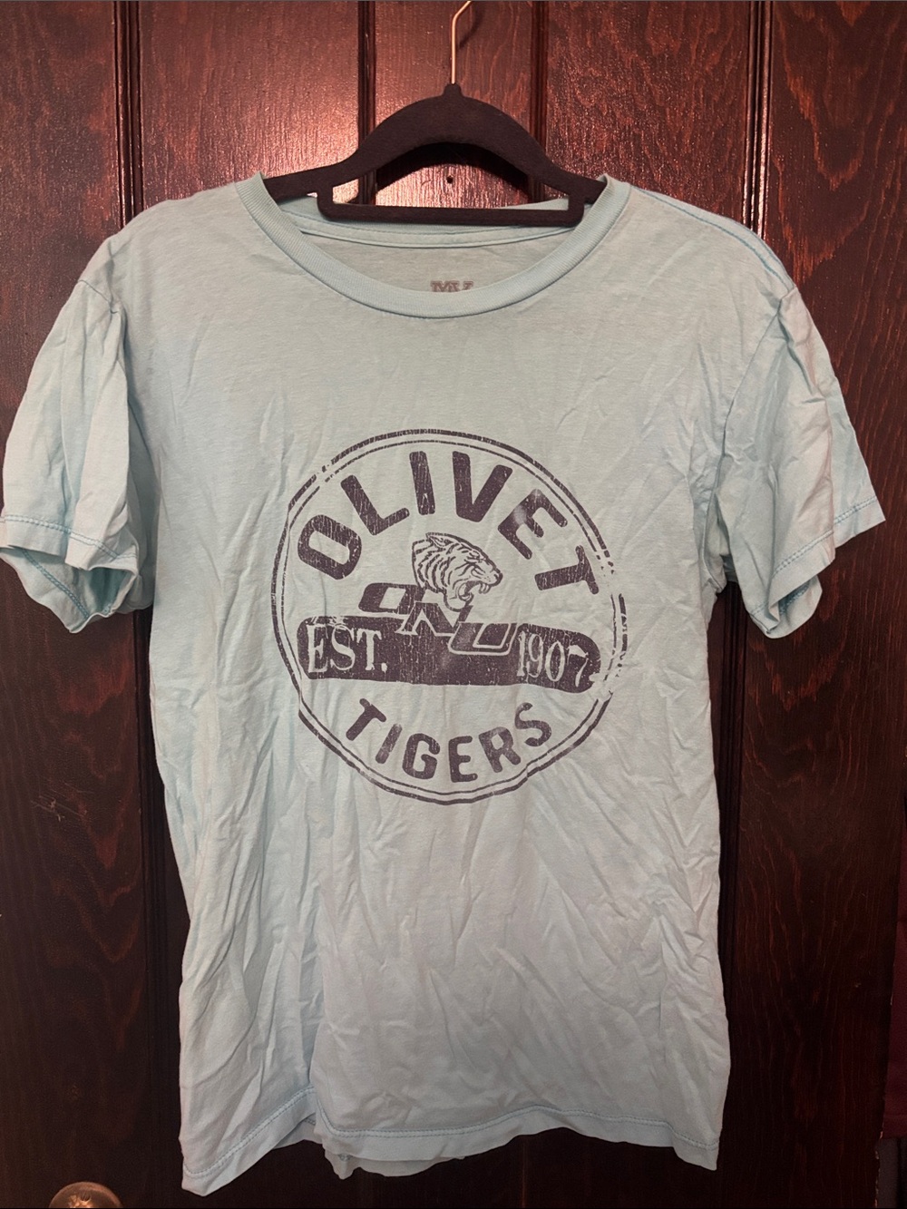 MV Sport Light Blue Olivet Tigers Graphic Tee